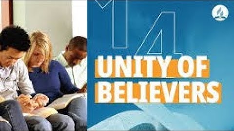 the terms used to refer to unity of believers