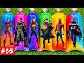 AVENGERS SUPERHERO MARVEL GAME CHALLENGE MISSION#66 SPIDER-MAN,BATMAN,DEADPOOL,FALCON,CAPTAIN MARVEL