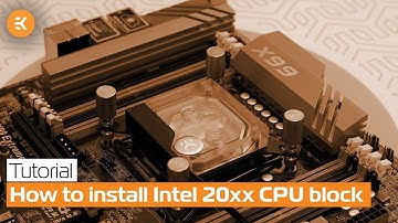 Installing the EK-Supremacy Classic CPU Block on Intel Socket 20xx