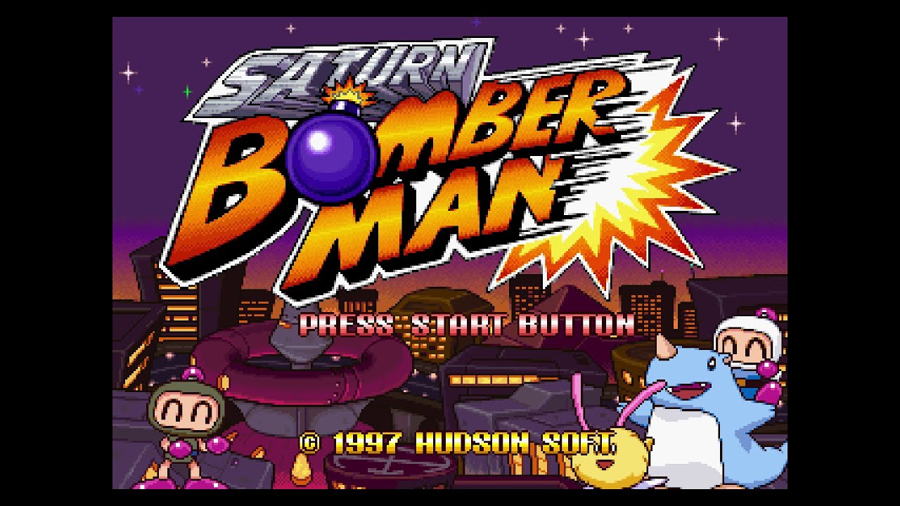 Saturn Bomberman (サターンボンバーマン). [Sega Saturn - Hudson Soft]. (1996). Normal Mode & Master Mode. ALL.