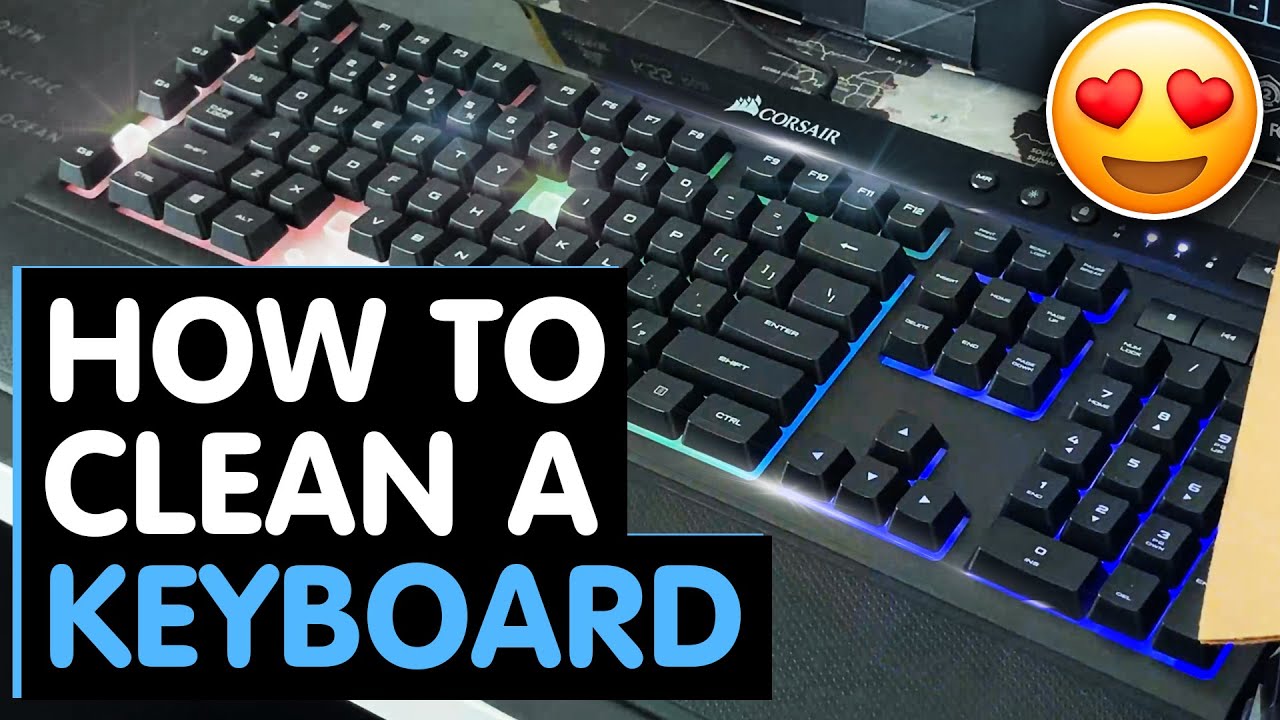 How to the CORSAIR K55 Keyboard - YouTube