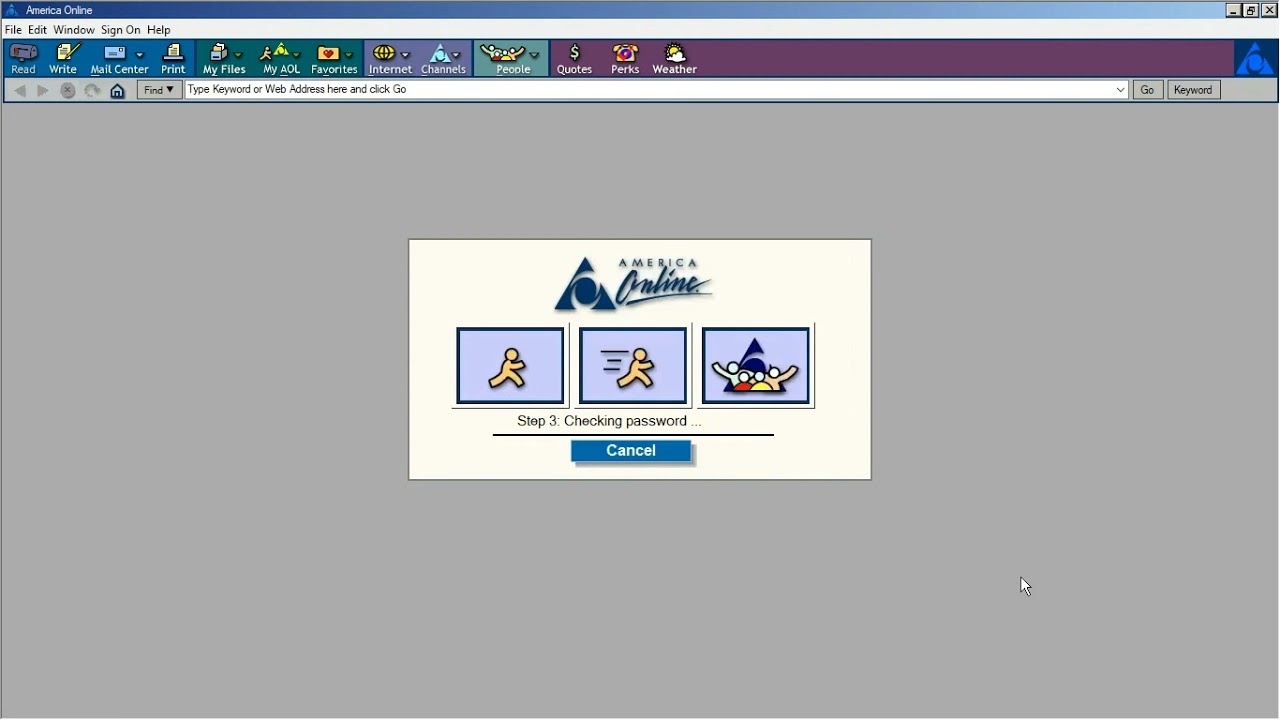 AOLEmu: A emulator/remake of America Online 4.0