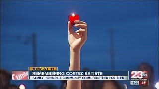 Candle light vigil held for 13-year-old boy who was shot and killed