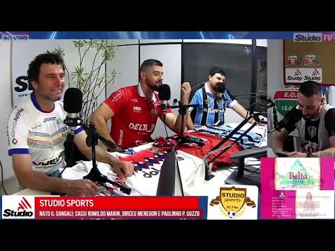 Studio Sports falando de VEC e dupla Gre-Nal