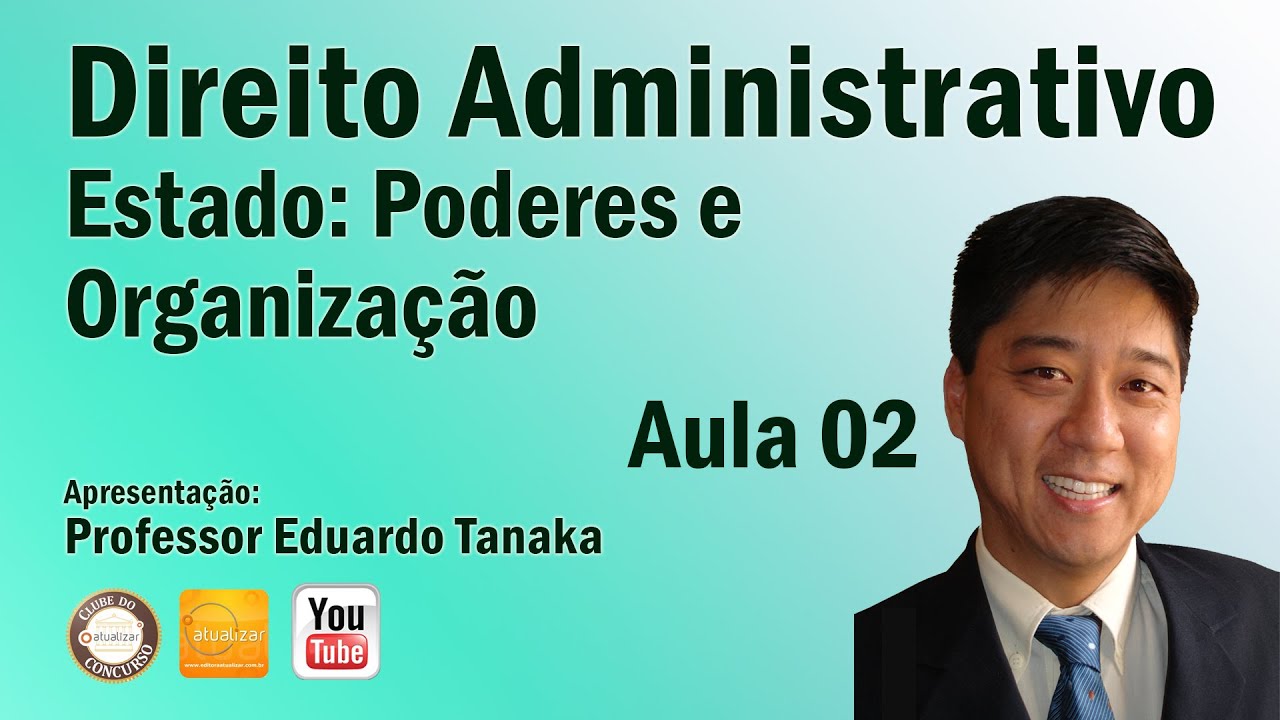 Direito Administrativo - Aula 02 (Estado: Poderes e Organização Administrativa )