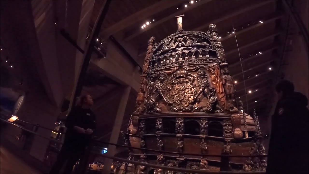 Inside the Vasa Museum
