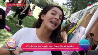 Sara Maldonado comparte el cambio de su vida | Sale el Sol