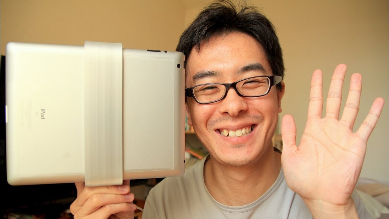 The new iPad bracket (for video recording) has arrived! - YouTube