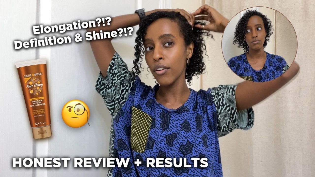 Я ПОПРОБОВАЛА СРЕДСТВО ДЛЯ ЗАВИВОК CREME OF NATURE PURE HONEY | Честный отзыв и результаты | Лиди...