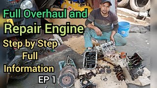 Full Overhaul and Repair Engine | Suzuki Alto 800 Engine Repair and Overhaul | 150,000 KM Service