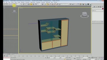 Make wardrobe in 3D Max / Will create a wardrobe in 3D Max Part 3