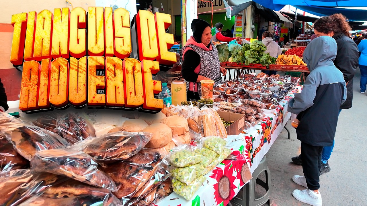En la venta dominical del TIANGUIS de Rioverde San Luis Potosí