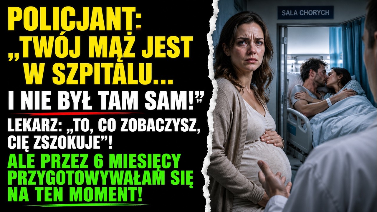 Siedziałam w ósmym miesiącu ciąży, wyszywając imię mojego nienarodzonego synka, gdy o 23:47 zadzwonił telefon. Policjant powiedział tylko: „Pani mąż jest w szpitalu. Nie jest tam sam.” Gdy...