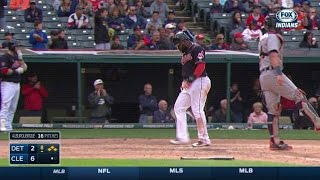 DET@CLE: Ramirez drives in Almonte with single in 8th