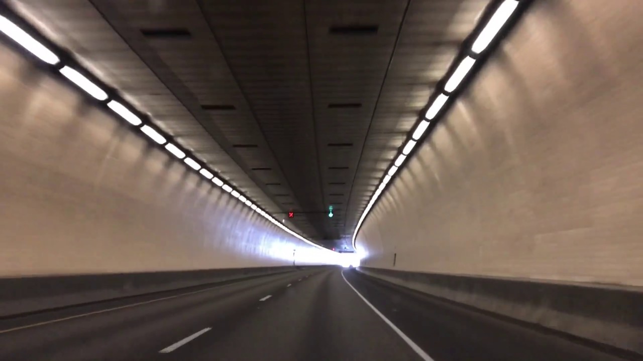 Driving through a tunnel in Utah YouTube