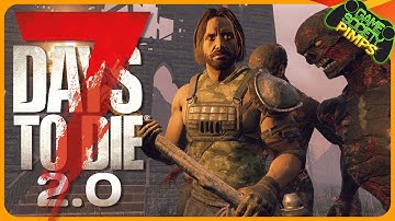 Storms and fire in The Burnt Forest! | 7 Days to Die 2.0 #TFPCreator