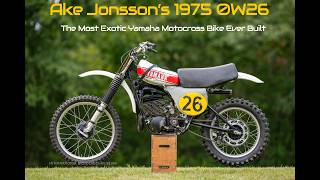Ake Jonsson's 1975 Yamaha OW26 – Only Surviving Example + Never-Repeated Innovations