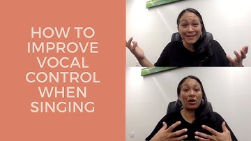 How to improve vocal control when singing #singingtips