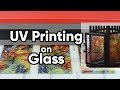 UV Printing on Glass Lamp - Glass Printing