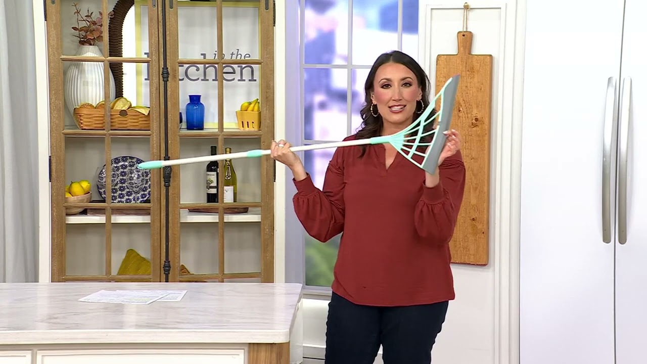 Broombi All-Surface Home Cleaning Broom with Telescopic Pole on QVC