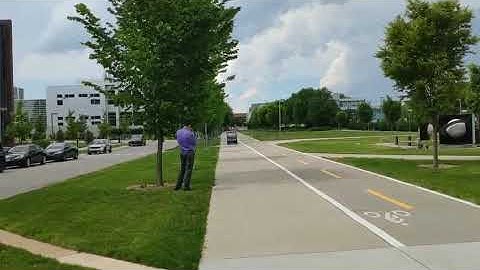PerceptIn DragonFly Autonomous Pod Micro-Mobility Test Run at Purdue University