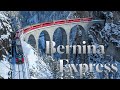 Bernina express  trenino rosso italy  4k