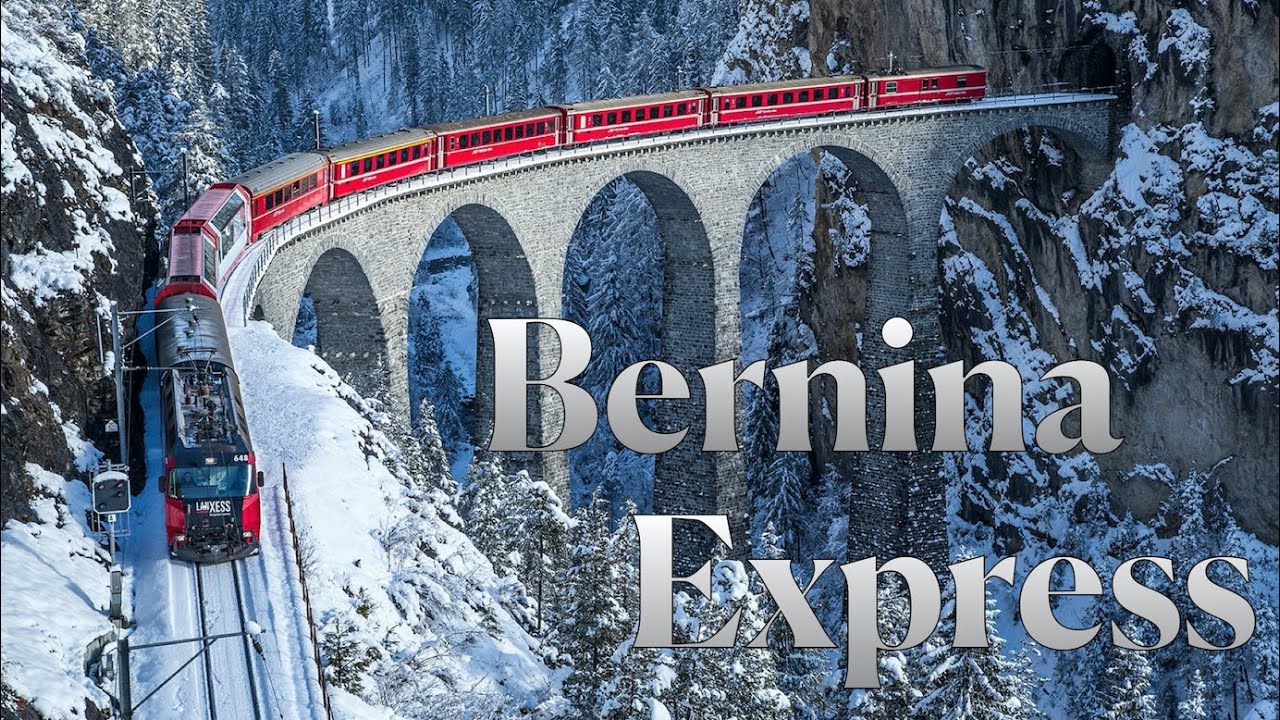 Bernina Express - Trenino Rosso (Italy) - 4K - YouTube
