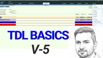 YDL Row Wise Colour | Change Color of Each Line TDL | TDL Basics | Learn TDL in Hinid | TDL Rajiv
