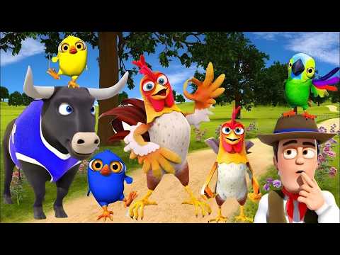 La Vaca Lola Remix y Los Pollitos Dicen- Canciones de La Granja de Zenón 2-Toro y Dinosaurio Granja