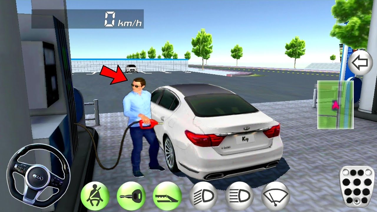 Gas Station Car Parking Game 2020 Android Gameplay 4K Video YouTube