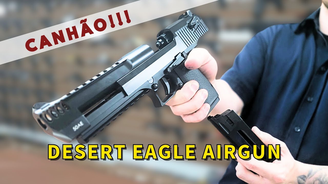 Desert Eagle Airgun Blowback Co2 4,5mm Metal Slide KWC Rossi