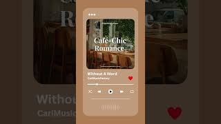 처지고 싶지 않은 날, 창가에서 듣는 세련된 보사노바 ☕ Café-Chic Romance | Without A Word #Shorts