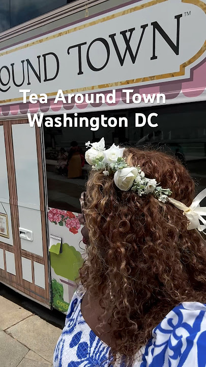 Mobile Tea room for high tea in DC! It was so fun! #demure