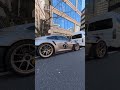 Porsche in the streets of Ginza Tokyo Japan