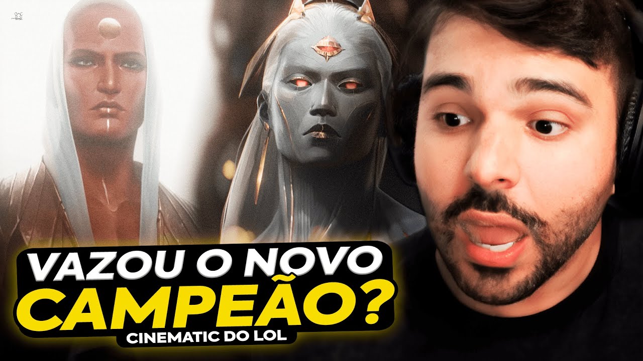 🚨 UM NOVO DARKIN DEPOIS DE MUITO TEMPO NO LEAGUE OF LEGENDS! MINERVA REAGE A CINEMATIC DO ZAHEEN