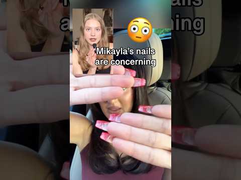Mikayla Nogueira’s nails are CONCERNING
