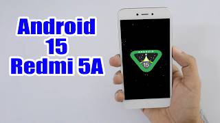Install Android 15 on Redmi 5A (AOSP ROM) - How to Guide! screenshot 4