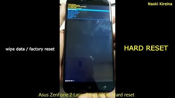 Asus ZenFone 2 Laser 6.0 ZE601KL Hard reset