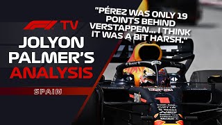 Russell Versus Verstappen Battle | Jolyon Palmer's F1 TV Analysis | 2022 Spanish Grand Prix News