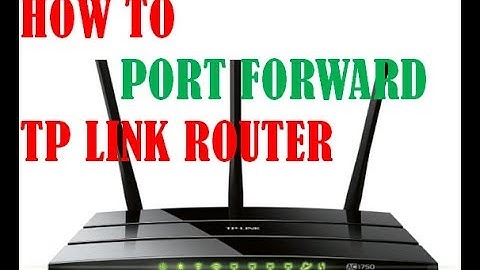 How To Port Forward On TP Link Wireless Router || Port Forward On Wireless Router