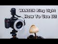 Wansen LED Ring Light | How To Use It Correctly