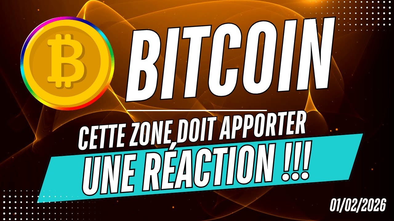 Marchés financiers situation GRAVE ! BITCOIN dans la zone de réaction 🚨 Analyse crypto & news ✅