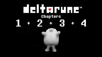 DELTARUNE Chapter 1-4 Longplay (no commentary) 1\2
