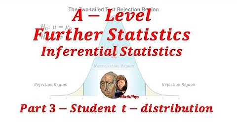 A-LEVEL FURTHER STATISTICS HYPOTHESIS TESTING USING STUDENT