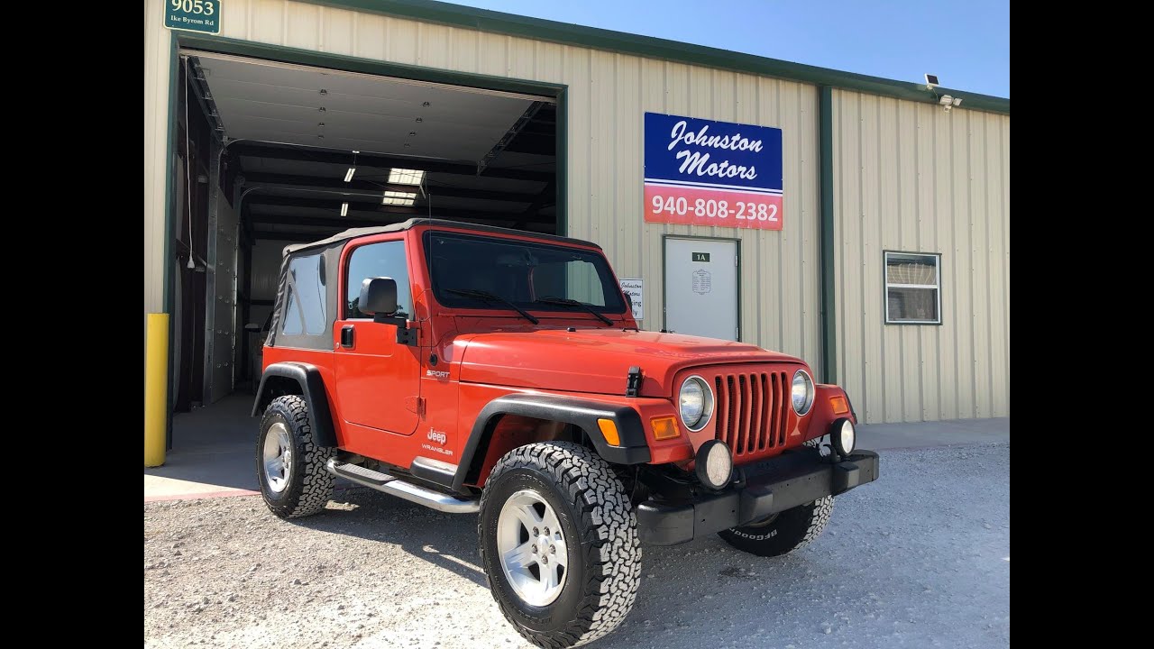 2006 Impact Orange TJ Wrangler - YouTube