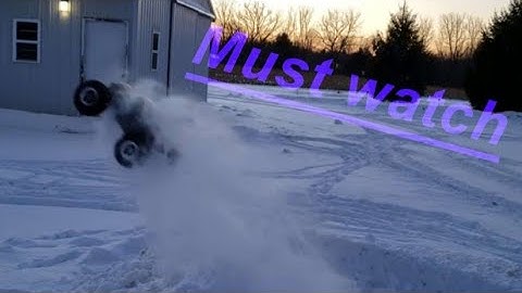 Arrma Notorious 6s Snow Bash Part 2