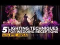 Five favorite magmod lighting techniques for wedding receptions