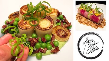 CURLY SCALLIONS Garnish