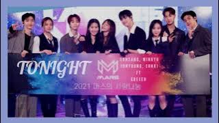 [NIGHTCORE] Tonight by Eunsang, Minkyu, Junyoung, Eunki ft Green (idol: the coup)