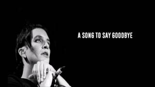 Placebo - Song to say goodbye (lyrics)